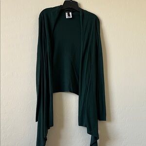 BCBGMaxAzria Deep Green Women's Cardigan